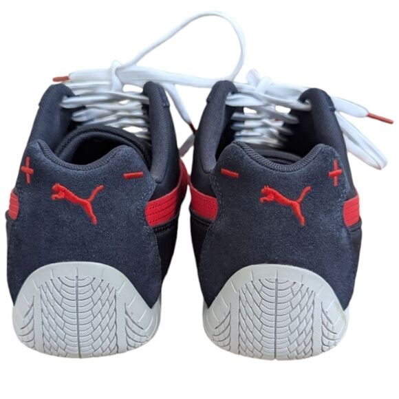RARE Puma x Red Bull Racing x Speedcat 'Night Sky Chinese Red' Mens 13 Sneakers - Picture 6 of 11